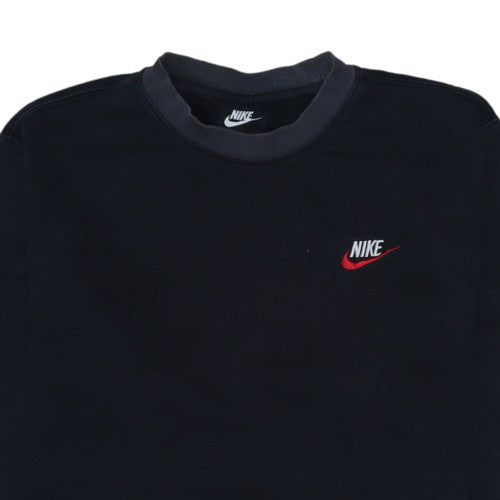 Mens UK Size S Nike Black Pullover Sweatshirt