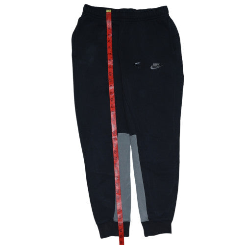 Mens UK Size S Nike Regular Fit Jogger Black Trousers