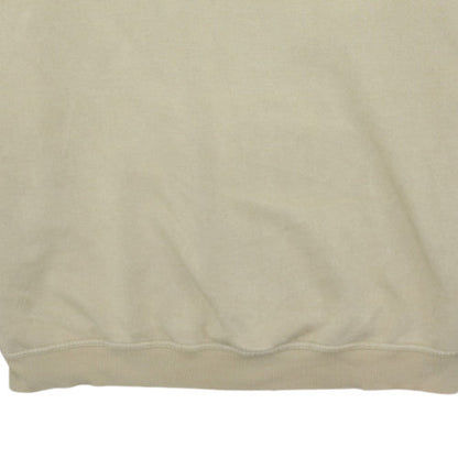 Mens UK Size 2XL FILA Beige Pullover Sweatshirt