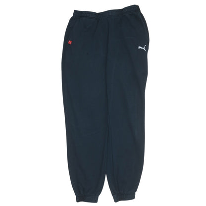Mens UK Size L PUMA Regular Fit Sweatpants Black Trousers