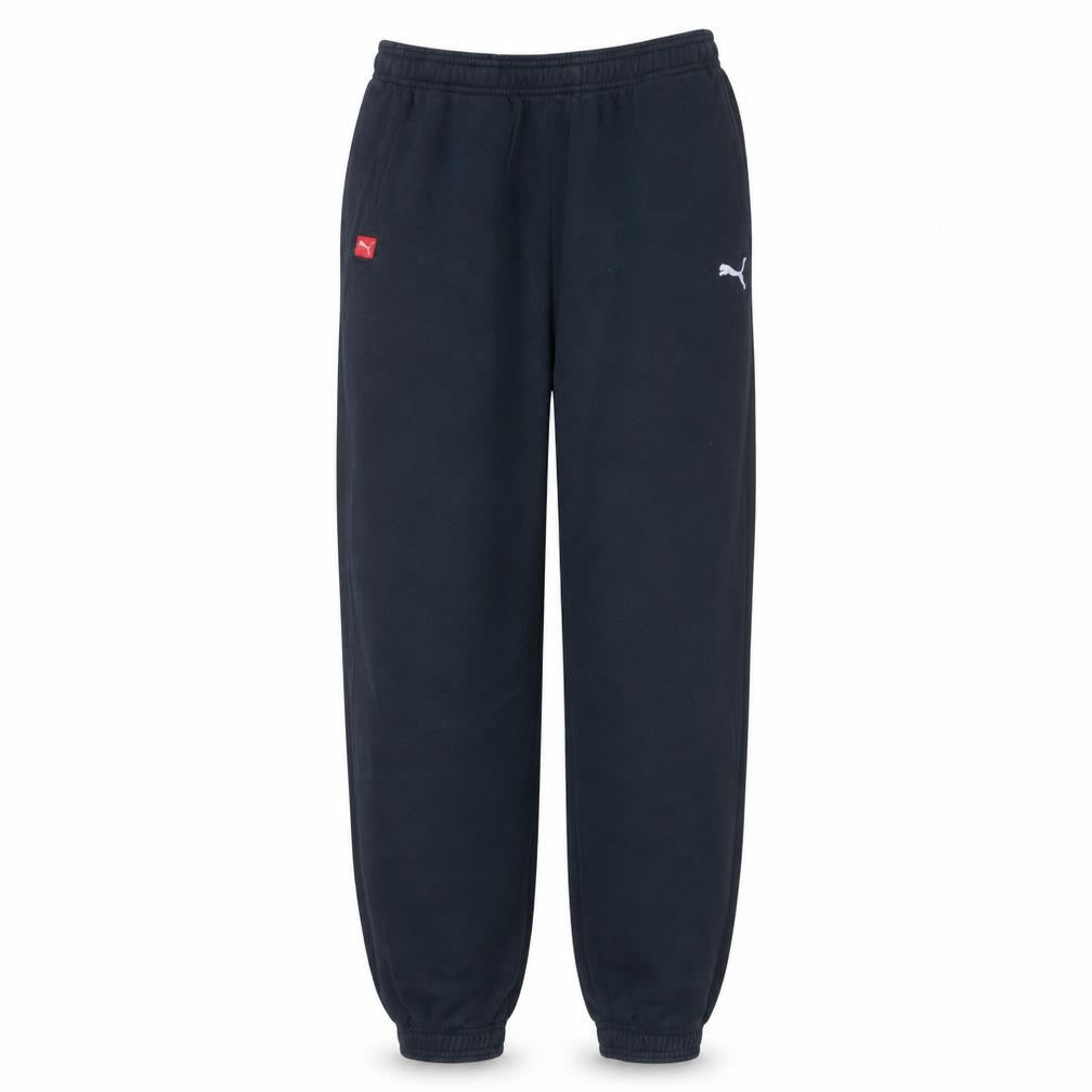 Mens UK Size L PUMA Regular Fit Sweatpants Black Trousers