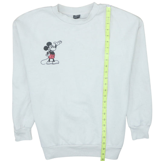 Womens UK Size S Pep&Co White Pullover Sweatshirt