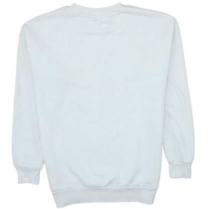 Womens UK Size S Pep&Co White Pullover Sweatshirt