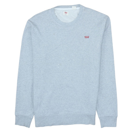 Mens UK Size M Levi's Grey Pullover Sweatshirt