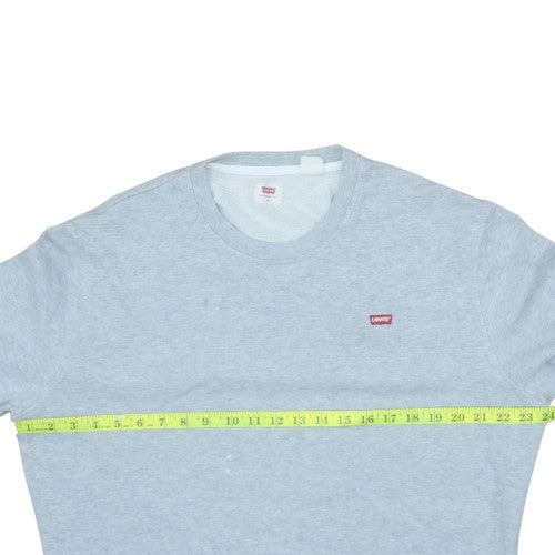 Mens UK Size M Levi's Grey Pullover Sweatshirt