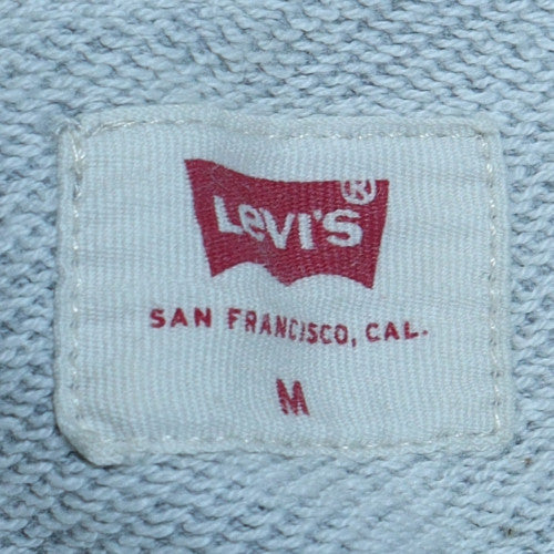 Mens UK Size M Levi's Grey Pullover Sweatshirt