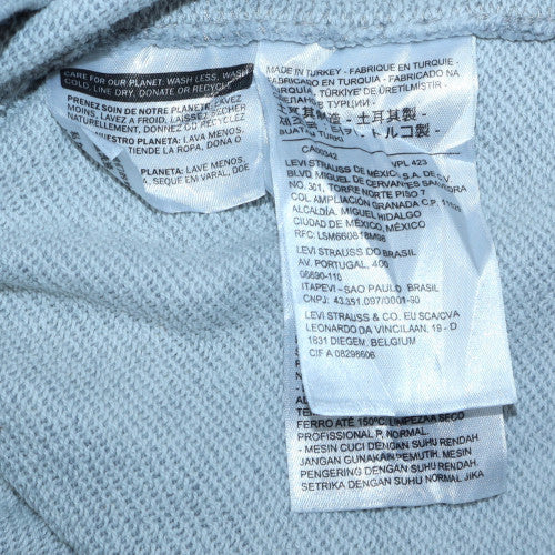 Mens UK Size M Levi's Grey Pullover Sweatshirt