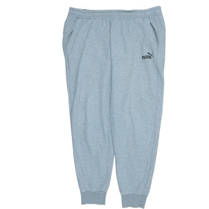 Mens UK Size 2XL PUMA Regular Fit Jogger Grey Trousers