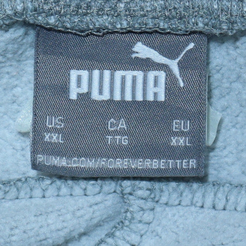 Mens UK Size 2XL PUMA Regular Fit Jogger Grey Trousers