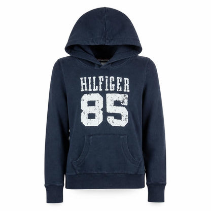 Womens UK Size M Tommy Hilfiger Blue Pullover Hoodie