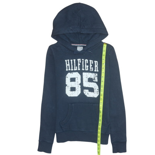 Womens UK Size M Tommy Hilfiger Blue Pullover Hoodie