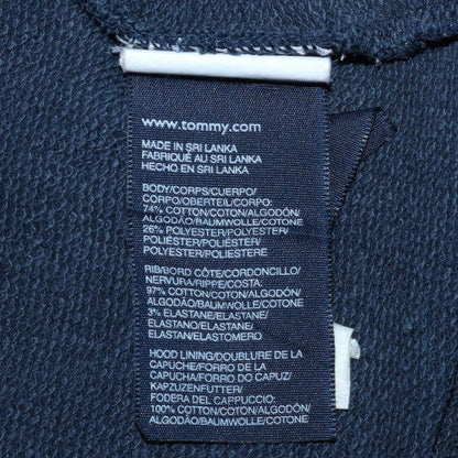 Womens UK Size M Tommy Hilfiger Blue Pullover Hoodie
