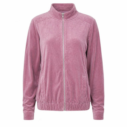 Womens UK Size 14 Cotton Traders Pink Full Zip Hoodie