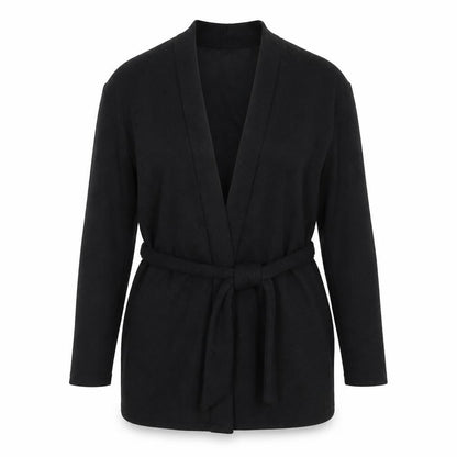 Womens UK Size L H&M Black Tunic Blouse