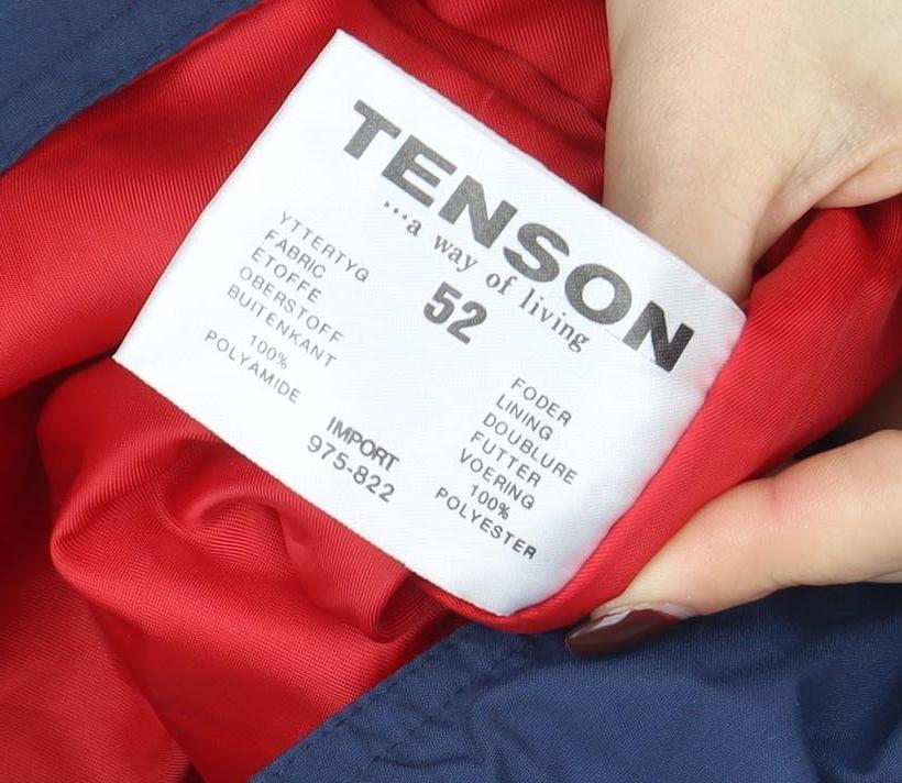 Mens UK Size 52 Tenson Regular Fit Snow Pants Blue Trousers