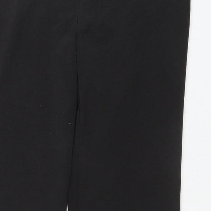 Debenhams Classics Womens Black Size 12 Straight Leg Trousers