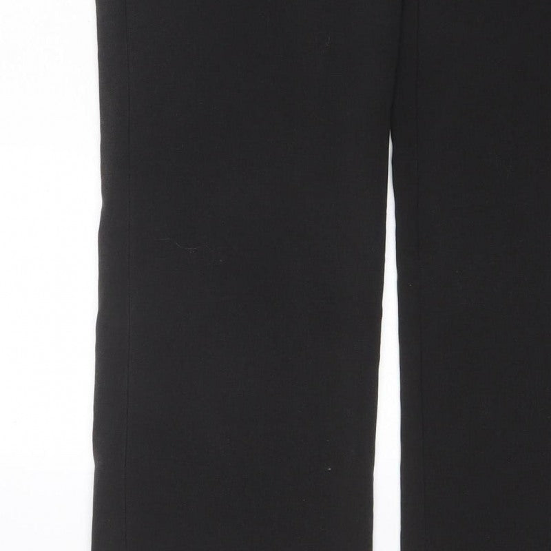 Debenhams Classics Womens Black Size 12 Straight Leg Trousers