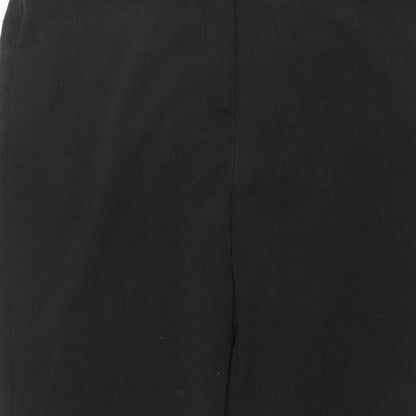 Debenhams Classics Womens Black Size 12 Straight Leg Trousers