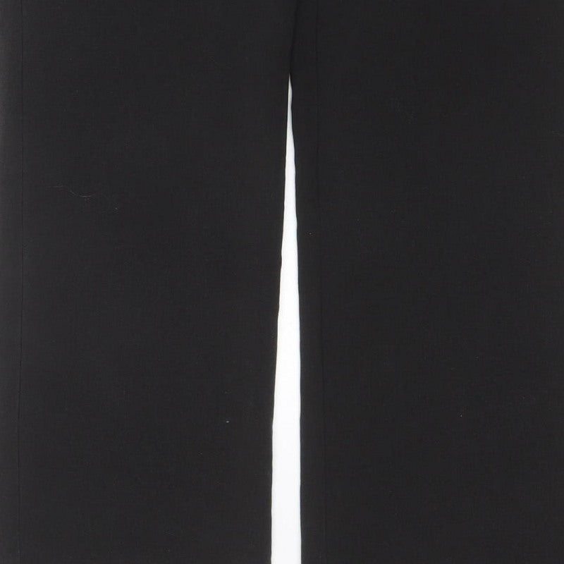 Debenhams Classics Womens Black Size 12 Straight Leg Trousers