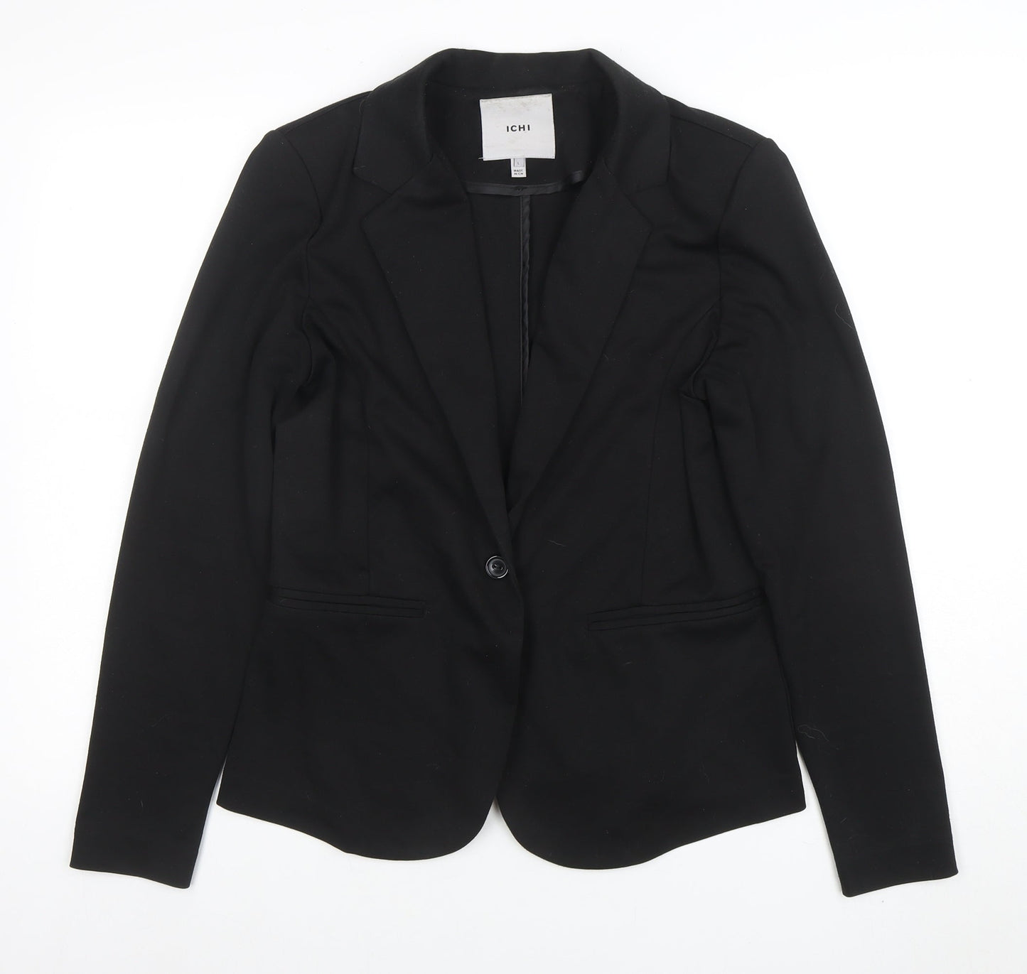 Womens UK Size L ICHI Regular Black Blazer