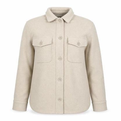 Womens UK Size 8 New Look Beige Basic Jacket