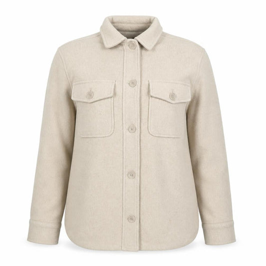 Womens UK Size 8 New Look Beige Basic Jacket