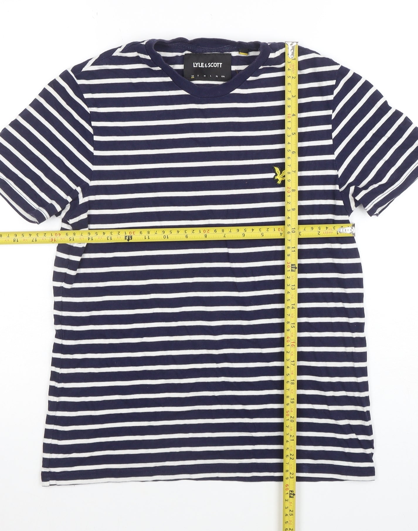 Mens UK Size XS Lyle & Scott Blue  T-Shirt