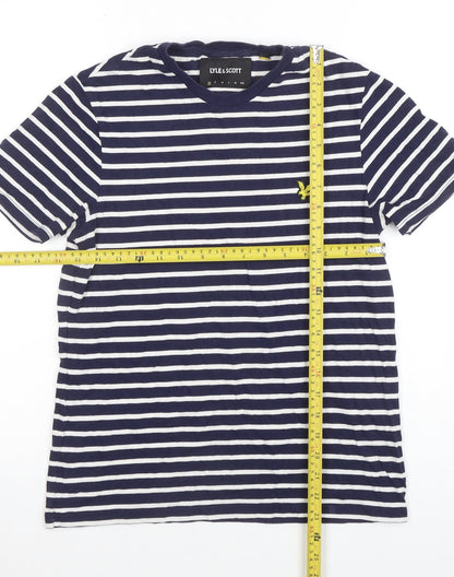 Mens UK Size XS Lyle & Scott Blue  T-Shirt