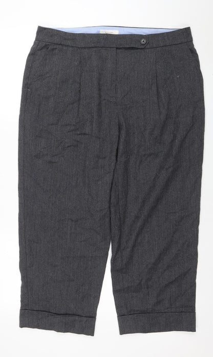 Womens UK Size 18 Marks and Spencer Regular Fit Business Casual Workwear Grey Tr