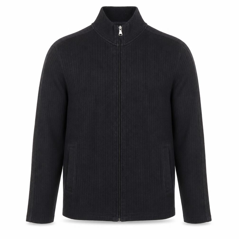 Mens UK Size M Ben Sherman Black Full Zip Sweatshirt