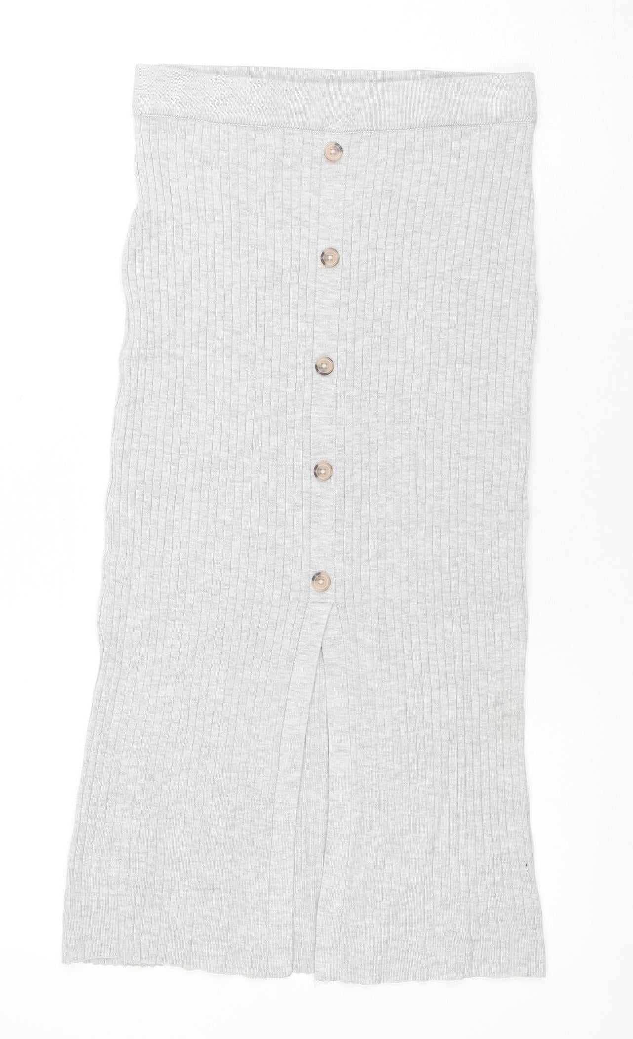 Womens UK Size S H&M Straight & Pencil Knit Skirt