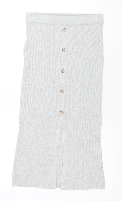 Womens UK Size S H&M Straight & Pencil Knit Skirt