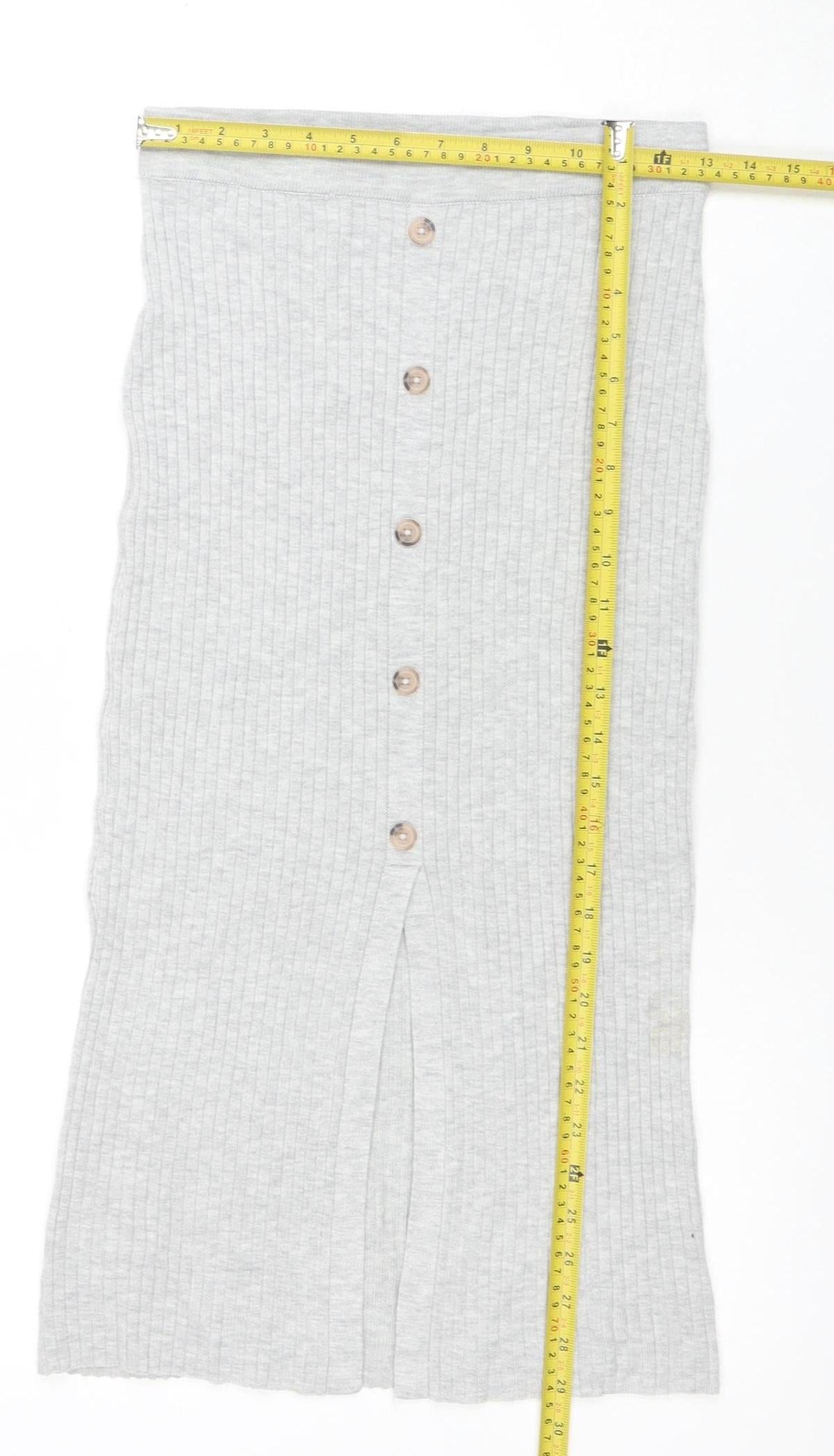 Womens UK Size S H&M Straight & Pencil Knit Skirt