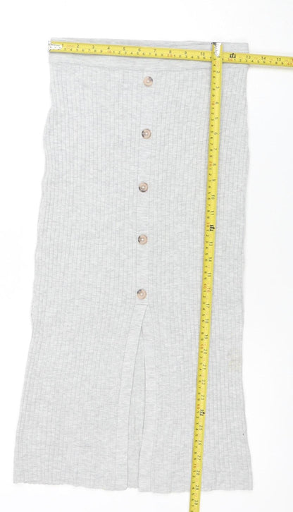 Womens UK Size S H&M Straight & Pencil Knit Skirt