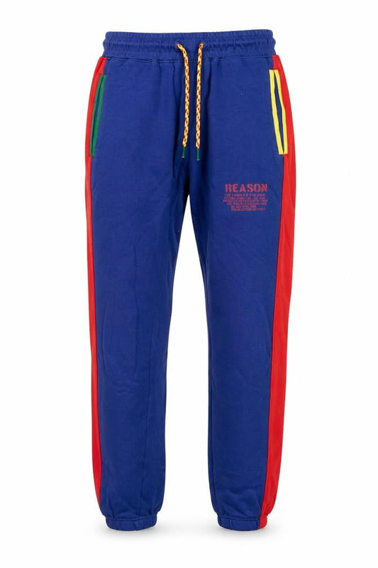 Mens UK Size S Reason Regular Fit Jogger Multicoloured Trousers