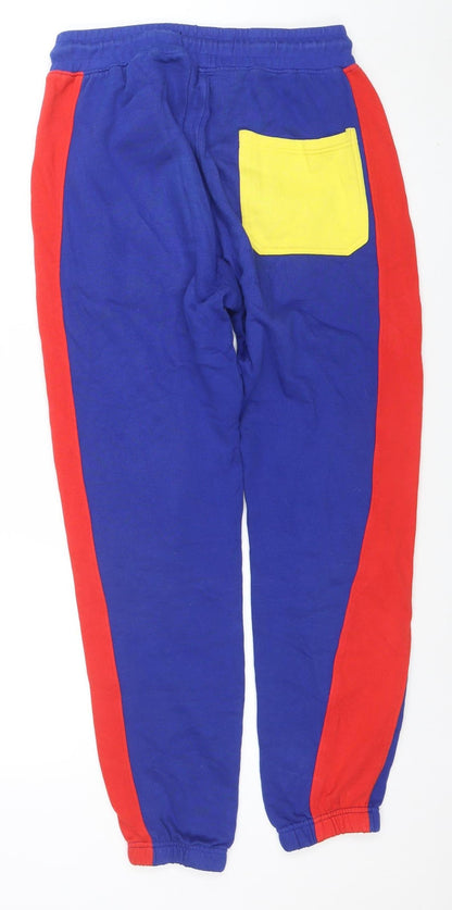 Mens UK Size S Reason Regular Fit Jogger Multicoloured Trousers