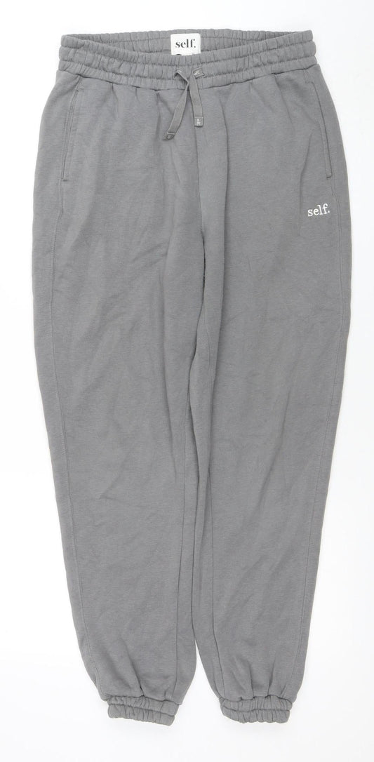 Womens UK Size S NEXT Regular Fit Jogger Grey Trousers