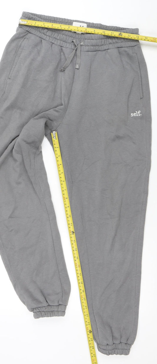 Womens UK Size S NEXT Regular Fit Jogger Grey Trousers