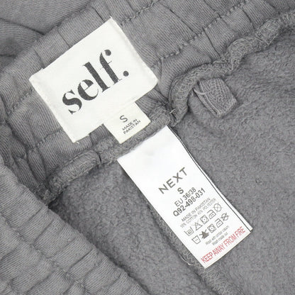 Womens UK Size S NEXT Regular Fit Jogger Grey Trousers