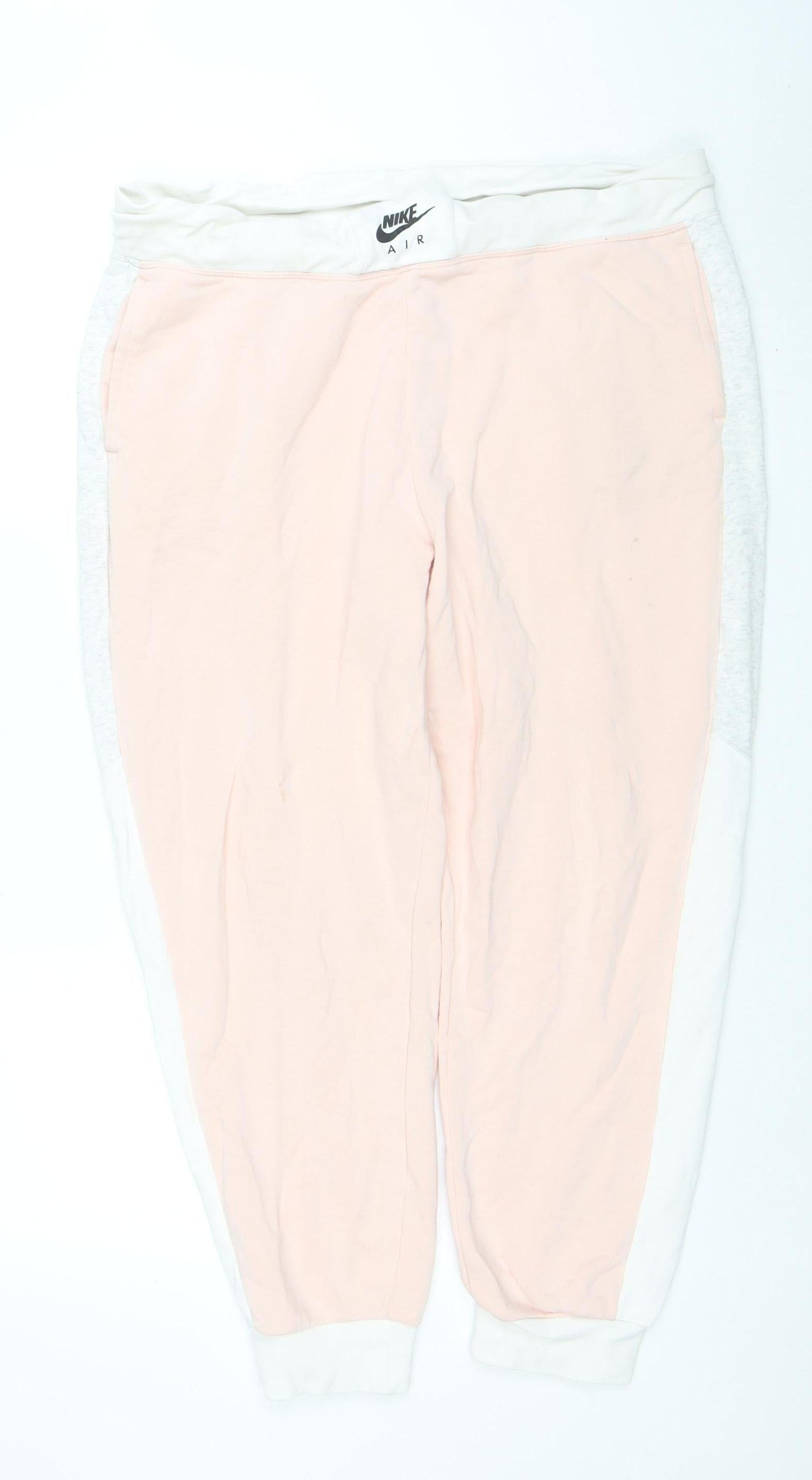 Womens UK Size XL Nike Relaxed Fit Jogger Pink Trousers