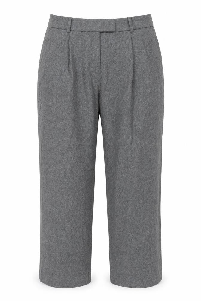 Womens UK Size 16 H&M Regular Fit Business Casual Workwear Grey Trousers