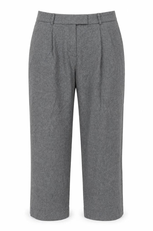 Womens UK Size 16 H&M Regular Fit Business Casual Workwear Grey Trousers