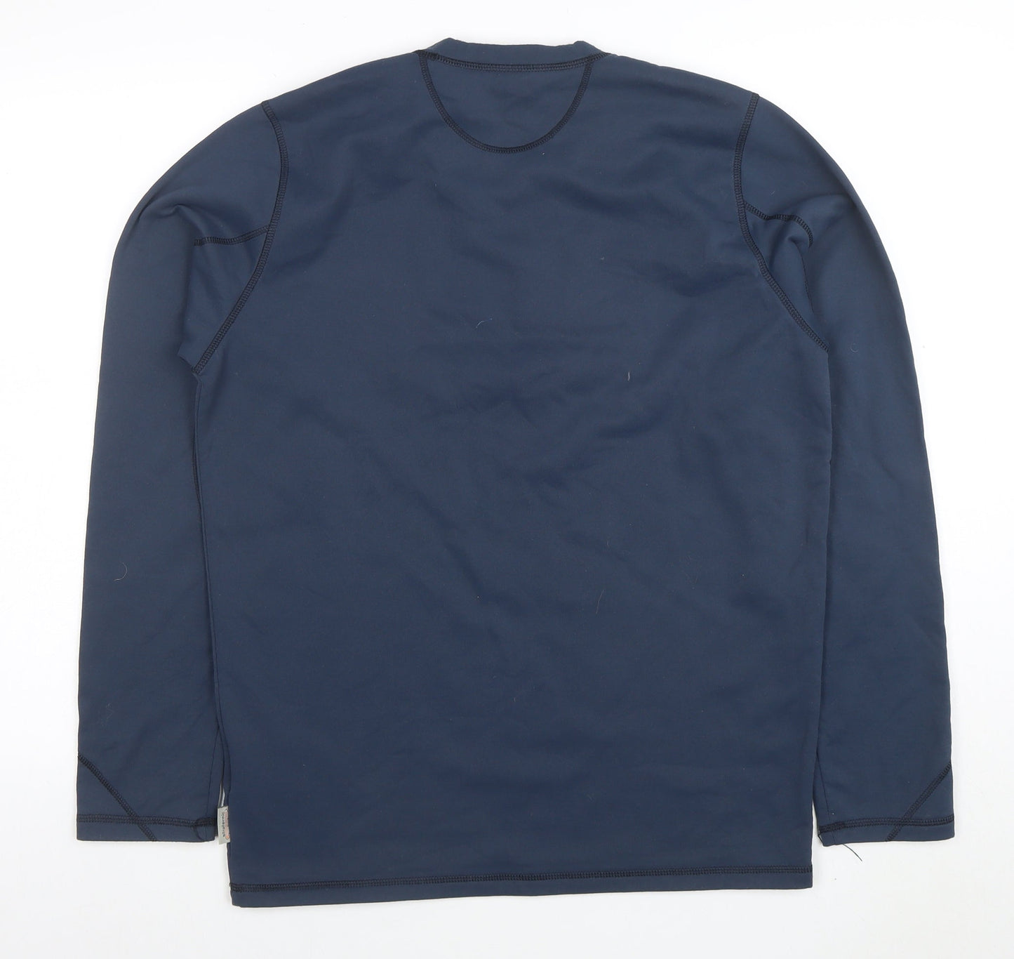 Mens UK Size L DECATHLON Blue Running & Jogging Gym & Training Football T-Shirt