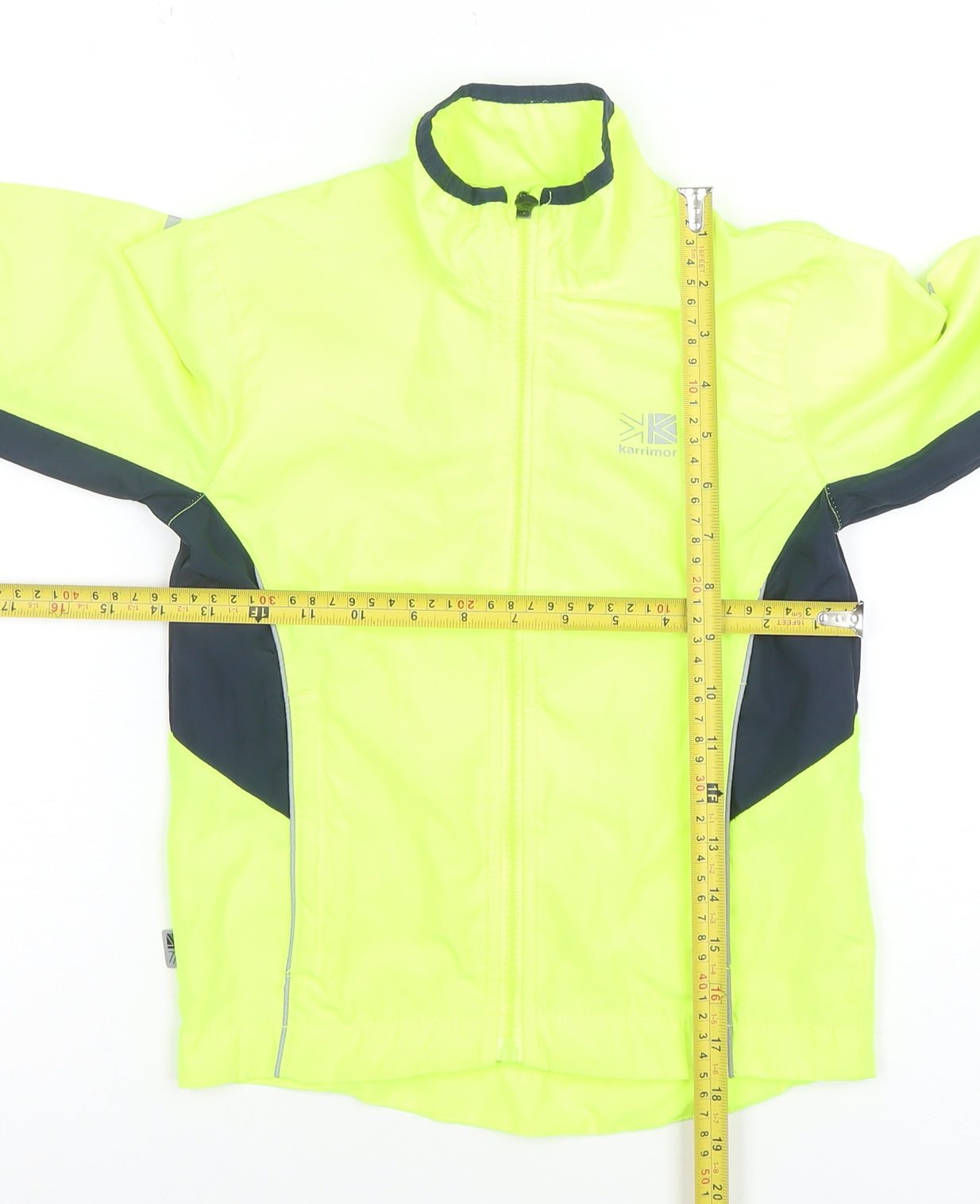 Boys UK Size 7-8 Years Karrimor Yellow Track Jacket