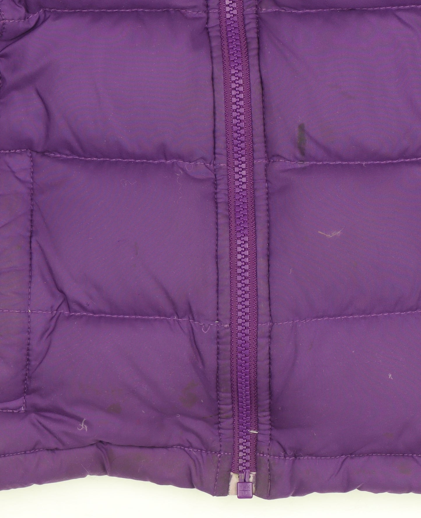 Girls UK Size XS The North Face Purple Puffer Jacket