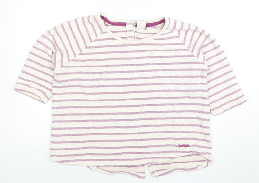 Womens UK Size 14 Weird Fish Pink Basic T-Shirt