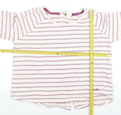 Womens UK Size 14 Weird Fish Pink Basic T-Shirt