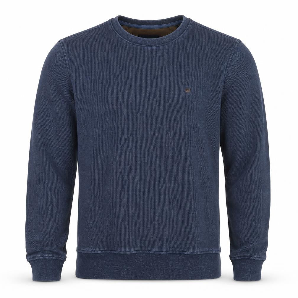 Mens UK Size S Tecdor Blue Pullover Sweatshirt