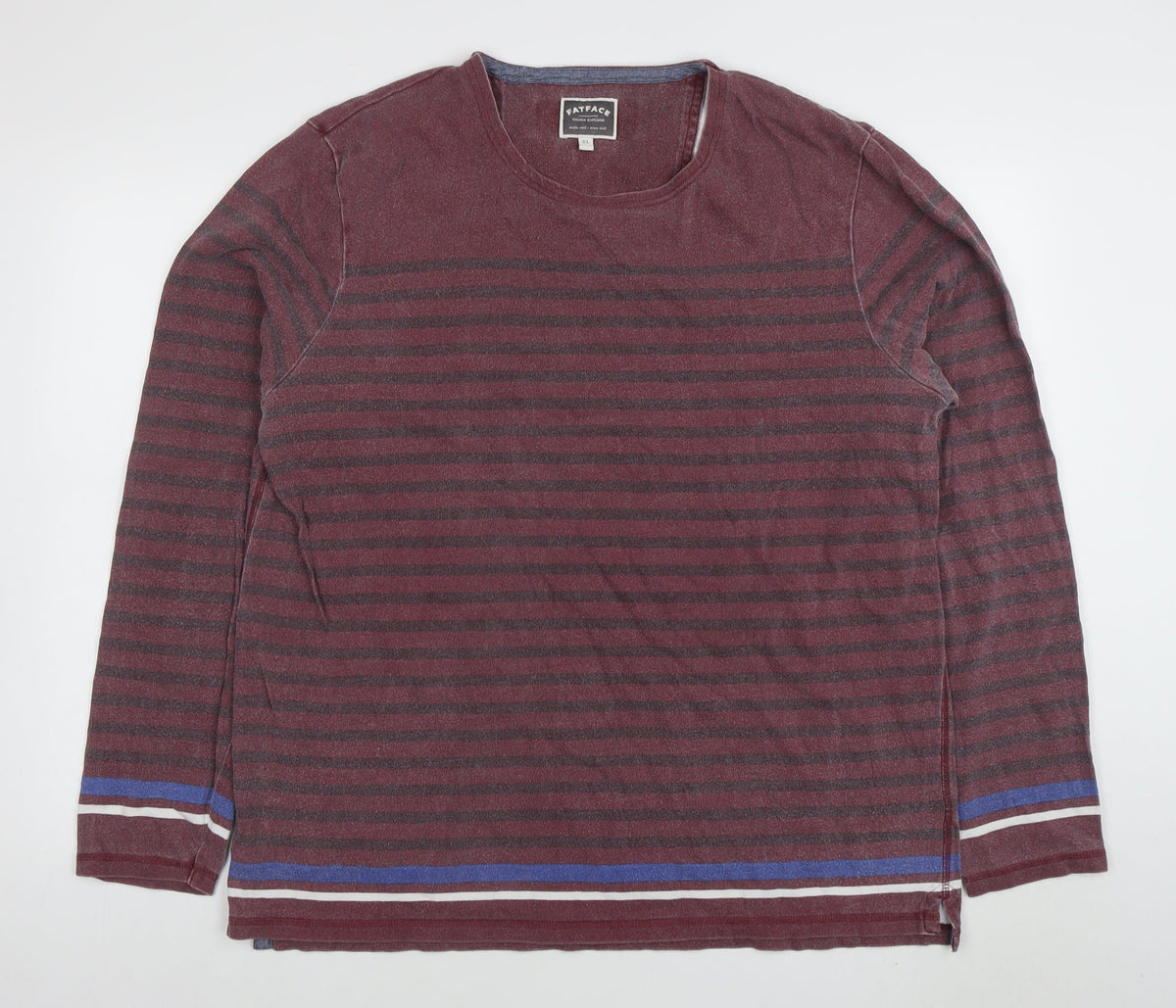 Mens UK Size XL FatFace Red Pullover Sweatshirt