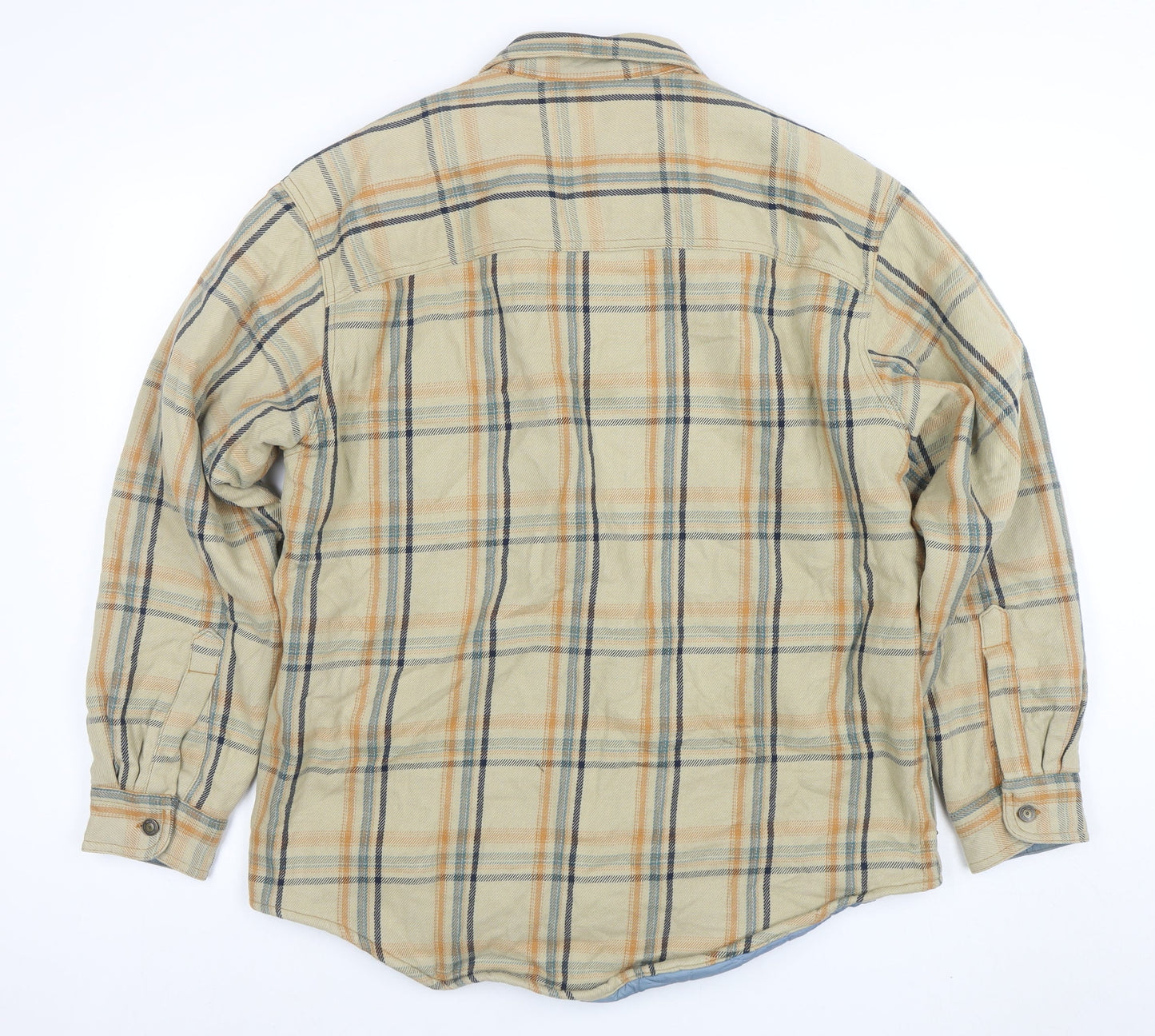 Mens UK Size M Van Heusen Beige Shirt Jacket